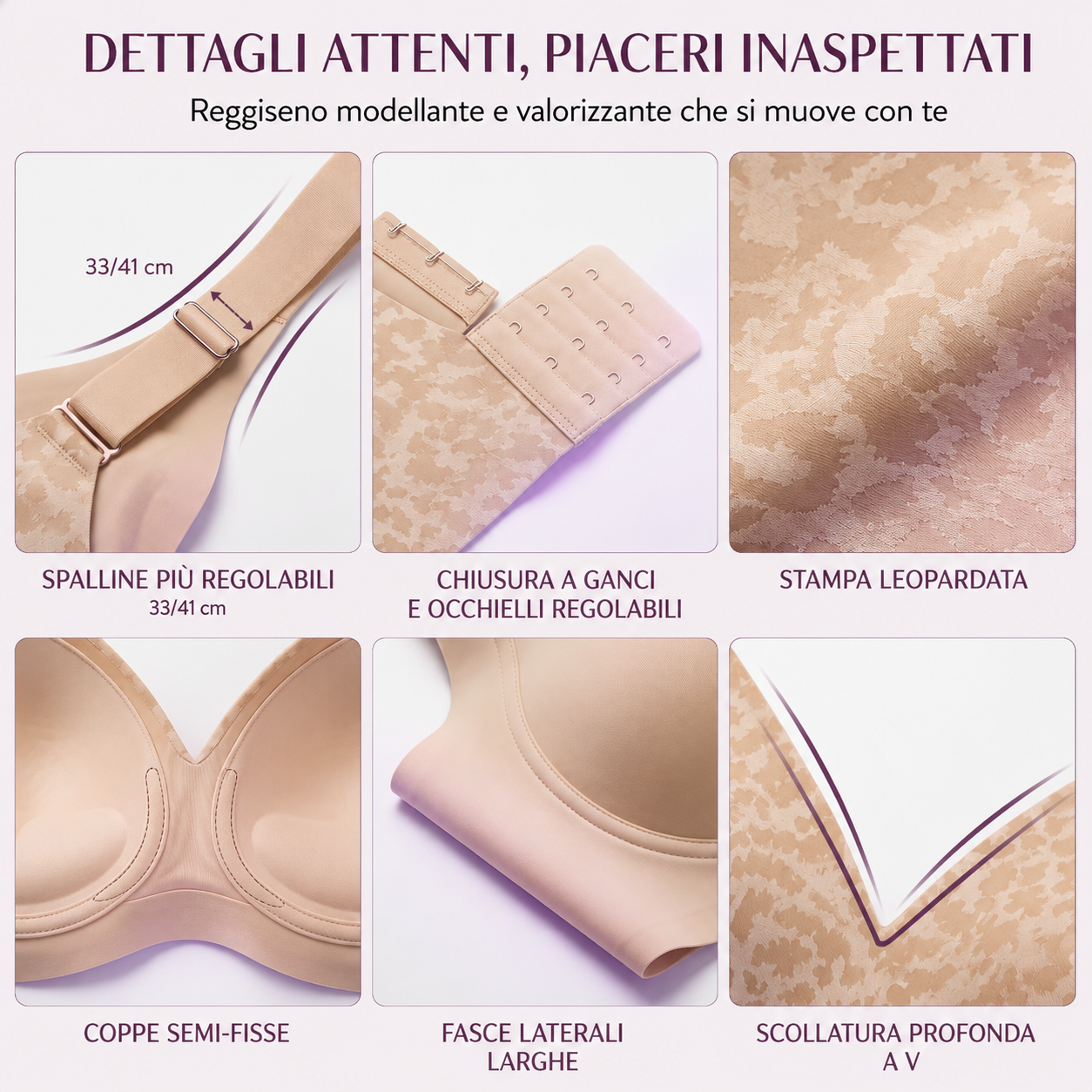 Reggiseno Modellante Senza Ferretto