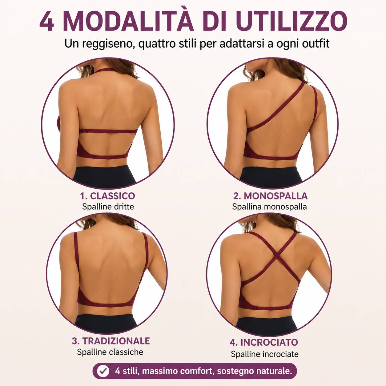 Reggiseno Push-Up Invisibile